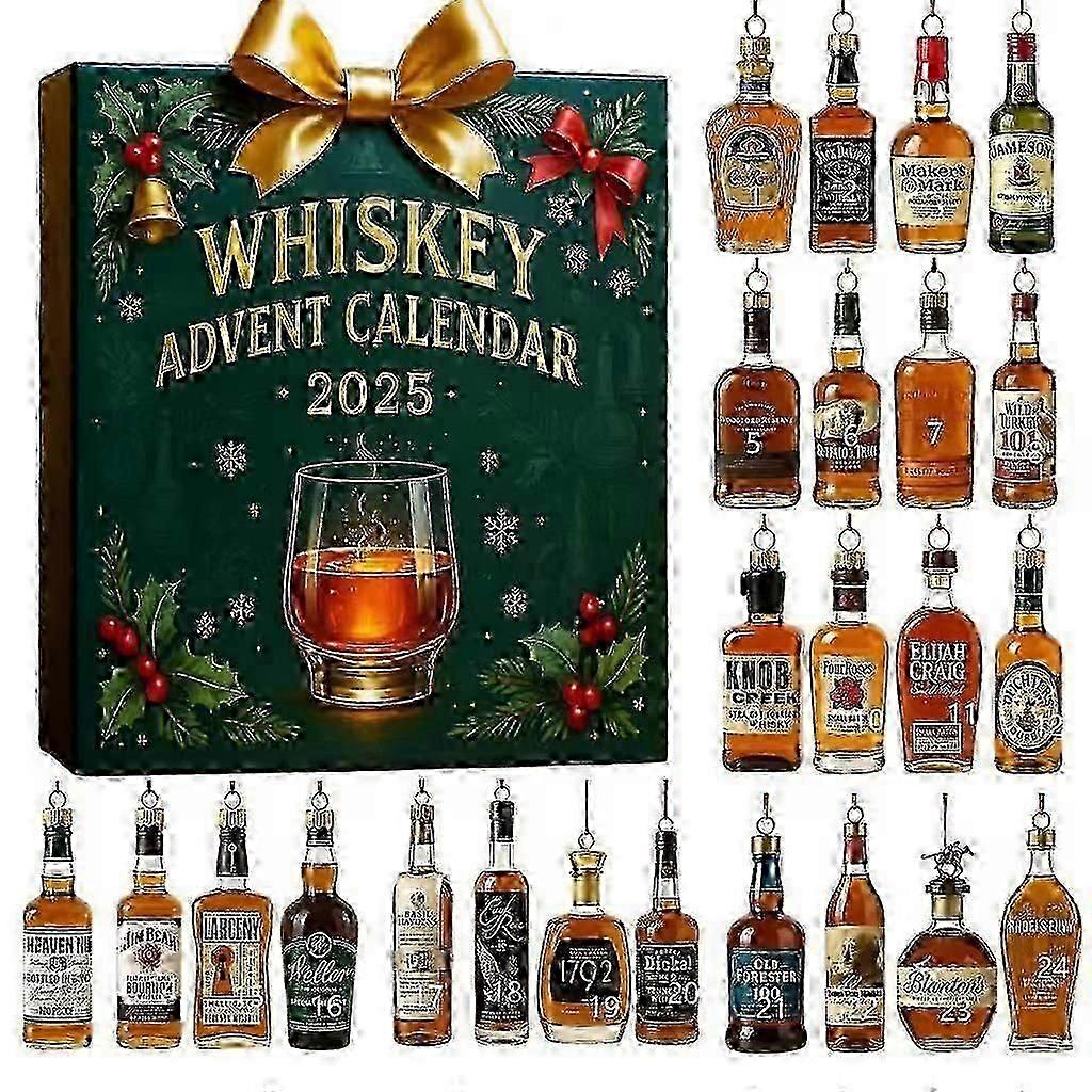 Ημερολόγιο Whisky Advent 2025 - 24 ημέρες γευσιγνωσίας premium ουίσκι, αντίστροφη μέτρηση