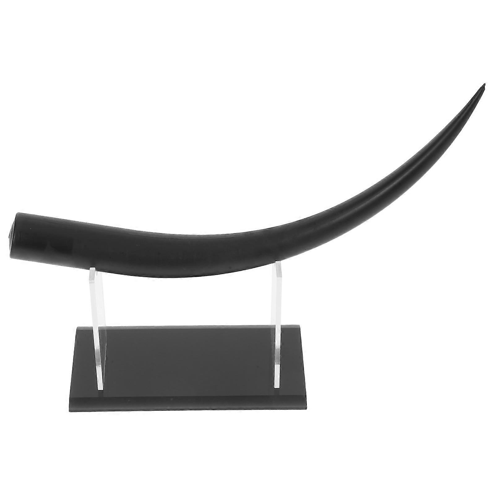 Acrylic Black Large Eyelash Model for Salon Training