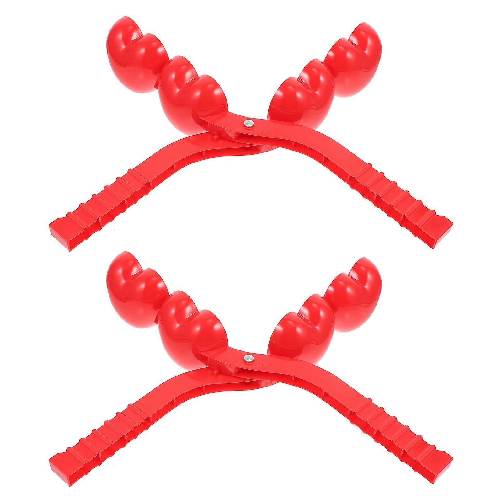 Red Maker Clips Making Tools for Children 2Pcs Set