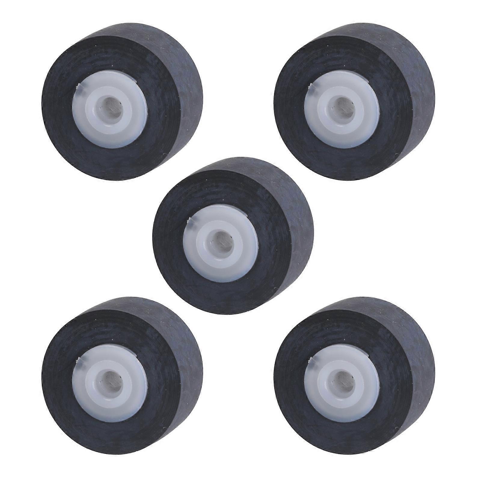 Auditory Pinch Roller Wheel, 13.5mm Rubber Cassette Tape Player Replacement Part Pressure Belt Pulley Set Multicolor