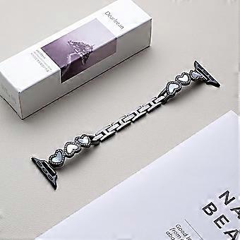 xDfind Heart-shaped Shell Metal Watch Band