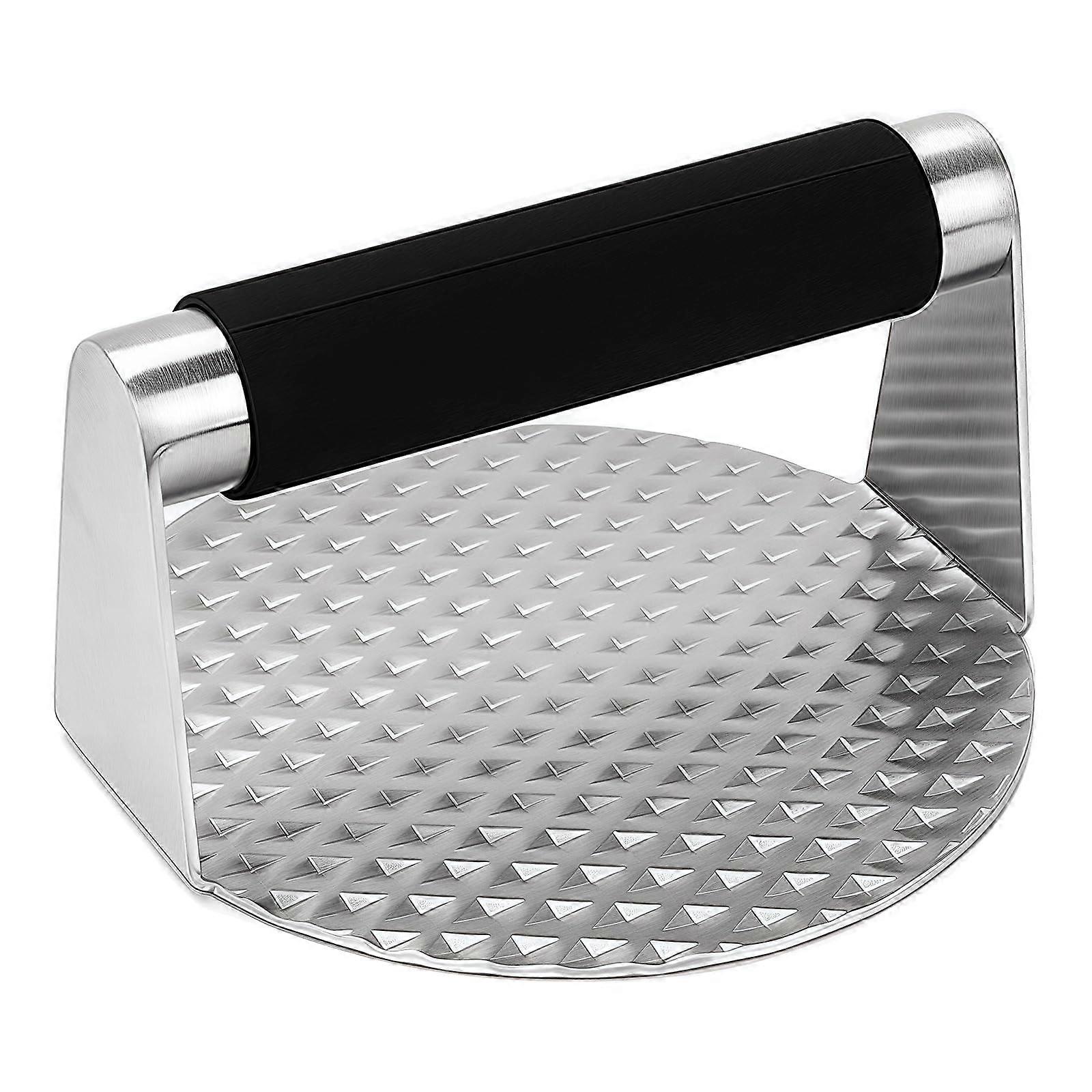 Burger Press Patty Maker with Ergonomic Handle, Even Compression, Dishwasher Safe Kitchen Tool