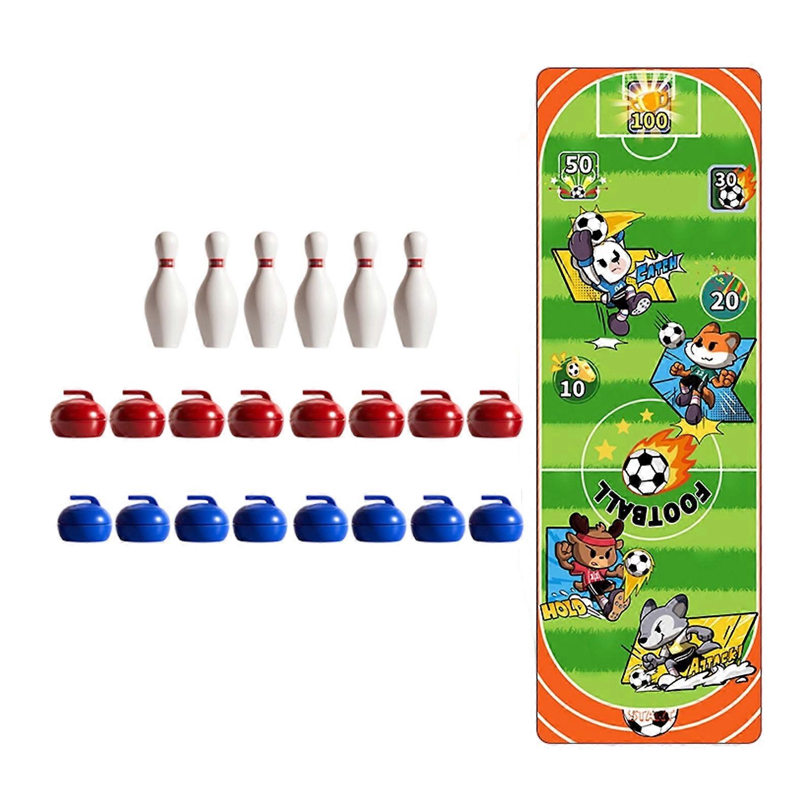 Rubber Educational Tabletops Game For Kids Age 3+ Interactively Learning Toy With Safe Edges Portable Family Board Game Multicolor