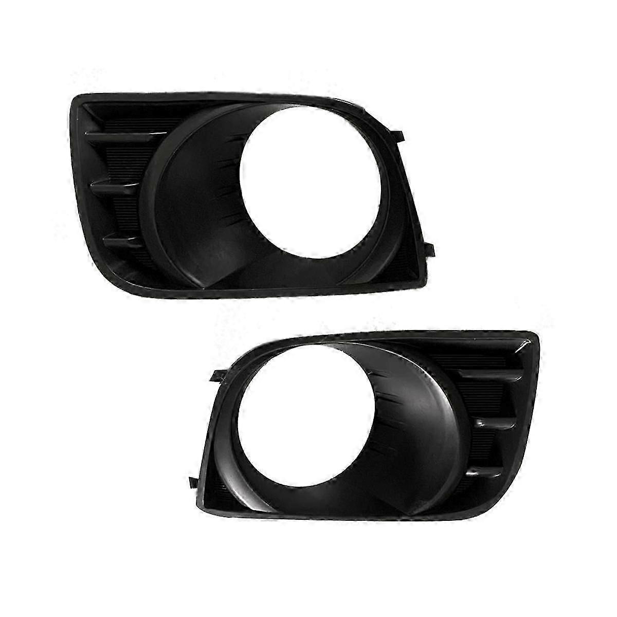 1Pair Car Front Bumper Fog Lamp Bezel Trim Cover 81482-0C021 81481-0C021 for Sequoia 2008-2016 Fog Light Frame