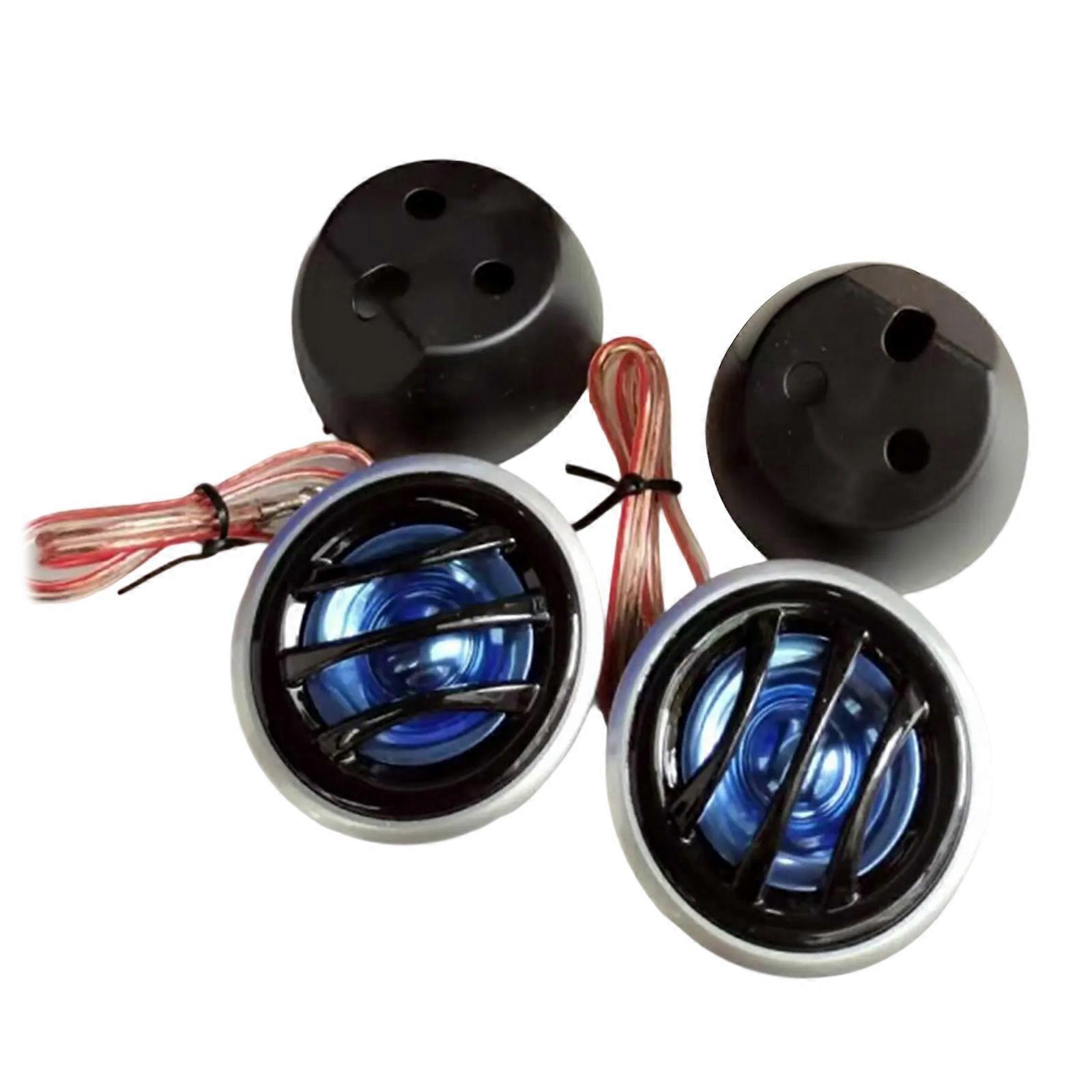 Loudspeaker Horn Automotive Audios Tweeter Super Power Tweeter Loudspeaker Car Audios Stereo Speaker Tweeter for Vehicle Multicolor