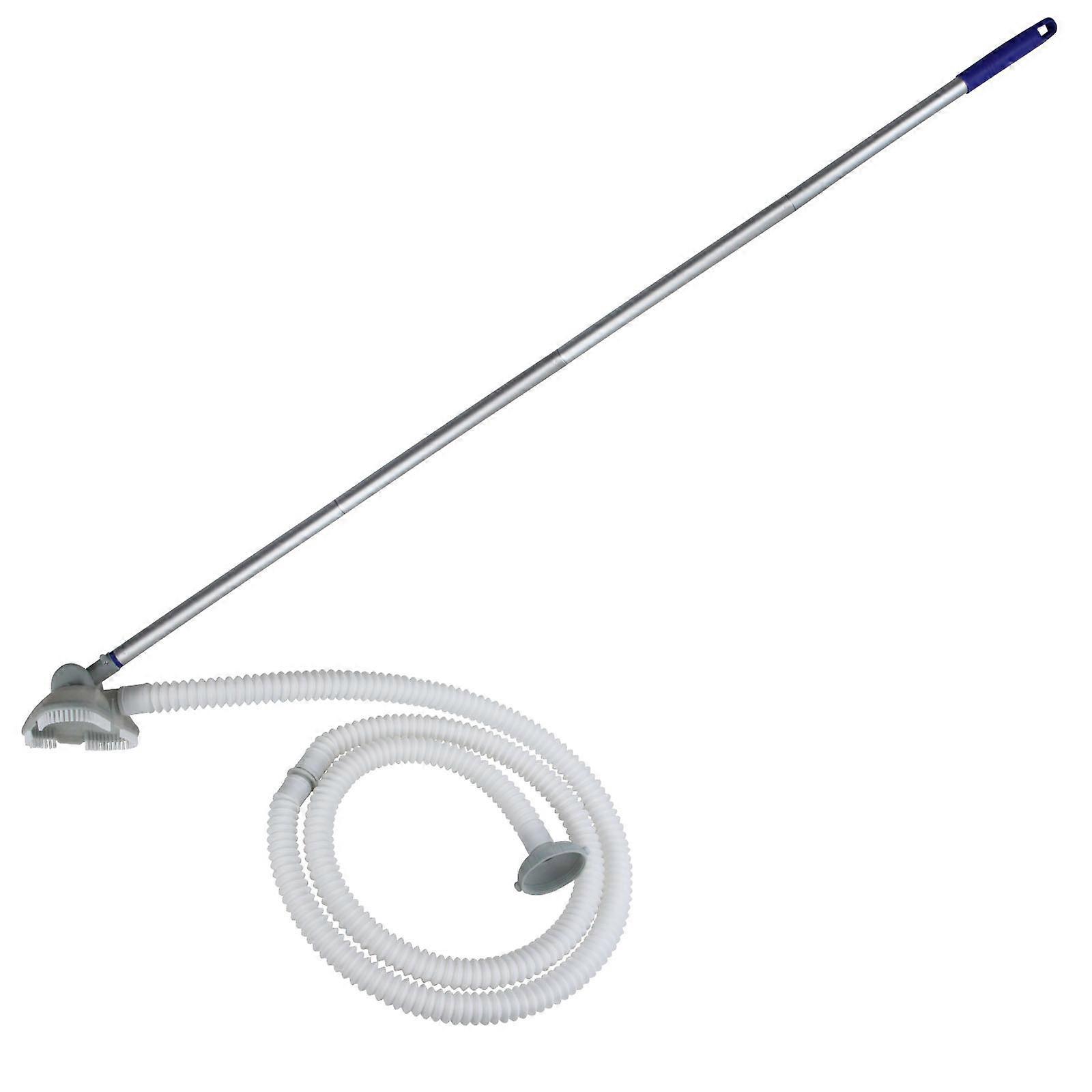 Powerful Swimming Pool Vacuum Attachments with Telescopic Rod and Hose for Effective Bottom Scrubbing Multicolor