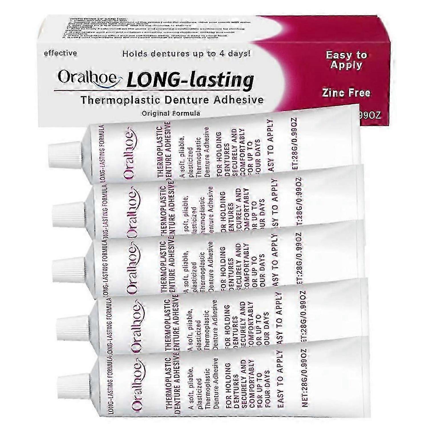 Kuddgrepp Termoplastisk proteskräm Komfort Stark Hållfasthet Proteskräm för löständer