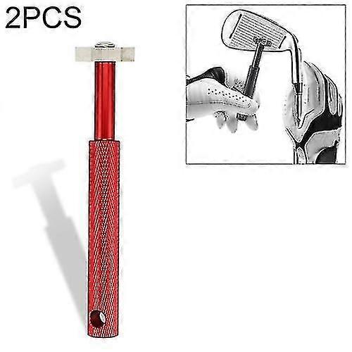 2 Pcs Golf Grooving Head Sharpening Strong Wedge Alloy Tool