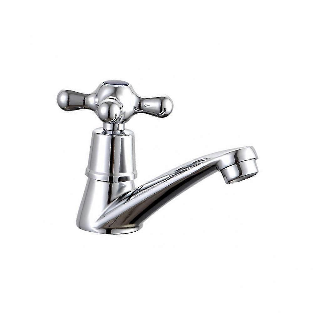 Cold Water Tap for Washbasin with Single Lever Mixer and Cross Handle HighQuality Mixer Tap for Modern Bathroom