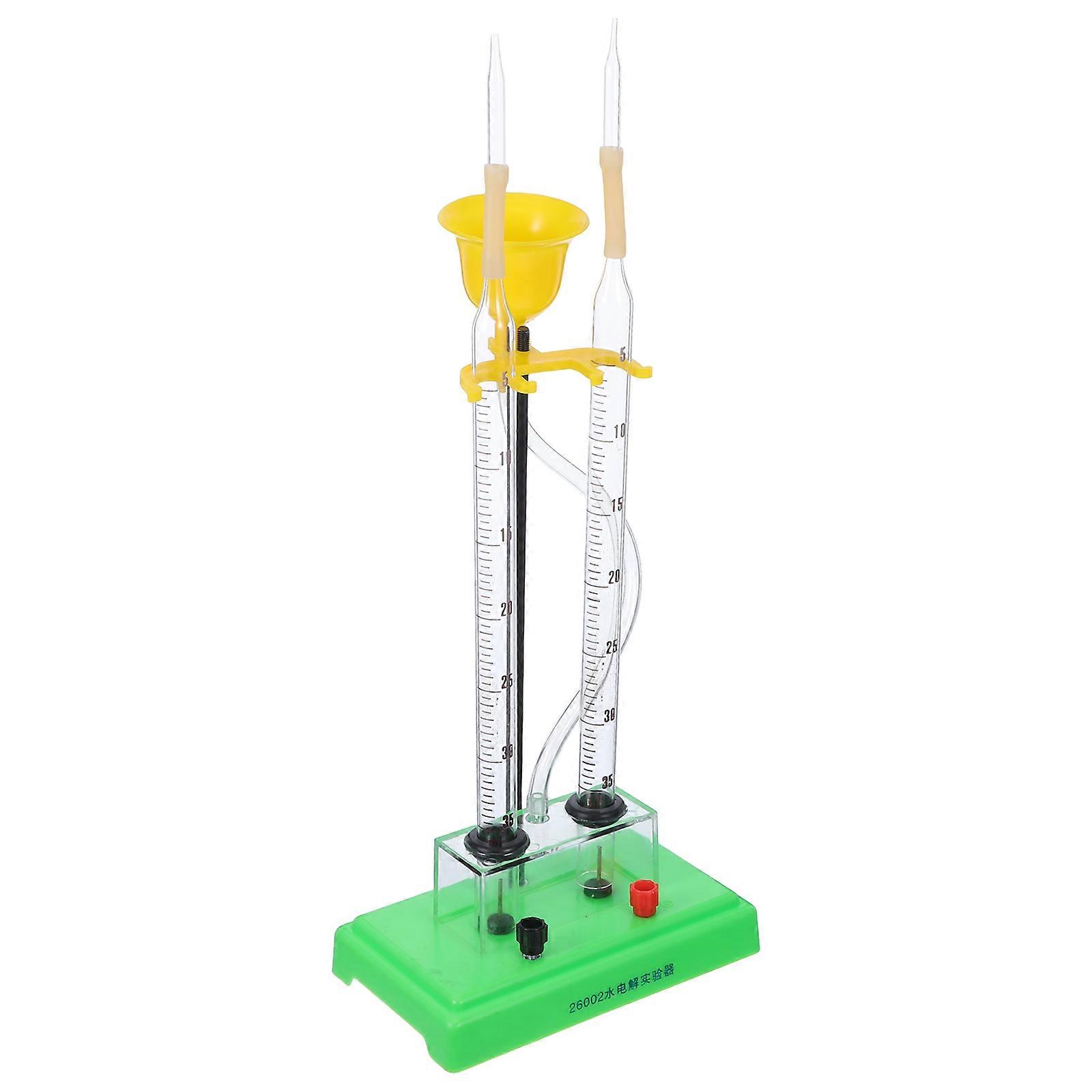 Electrolysis Experiment Device Demonstrating Water Electrolysis For Teaching Instrument With 1Pack