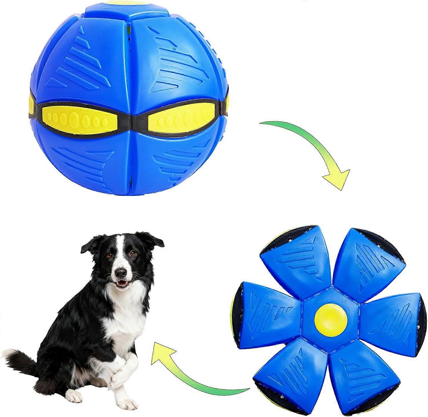 Quality Magic Pet Bouncing Balla Dual-Mode Magic Ball Toy That transforms Freely, Featuring 6 Light Effects for Parent-Child Interaction, Perfect for 