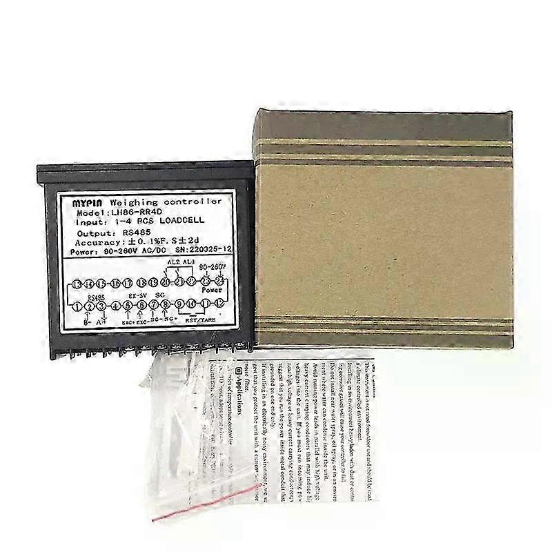 MYPIN LH86-RR4D Digital Weighing Controller Meter Filling Control Instrument LED Display Controller 1-4 Load Cell