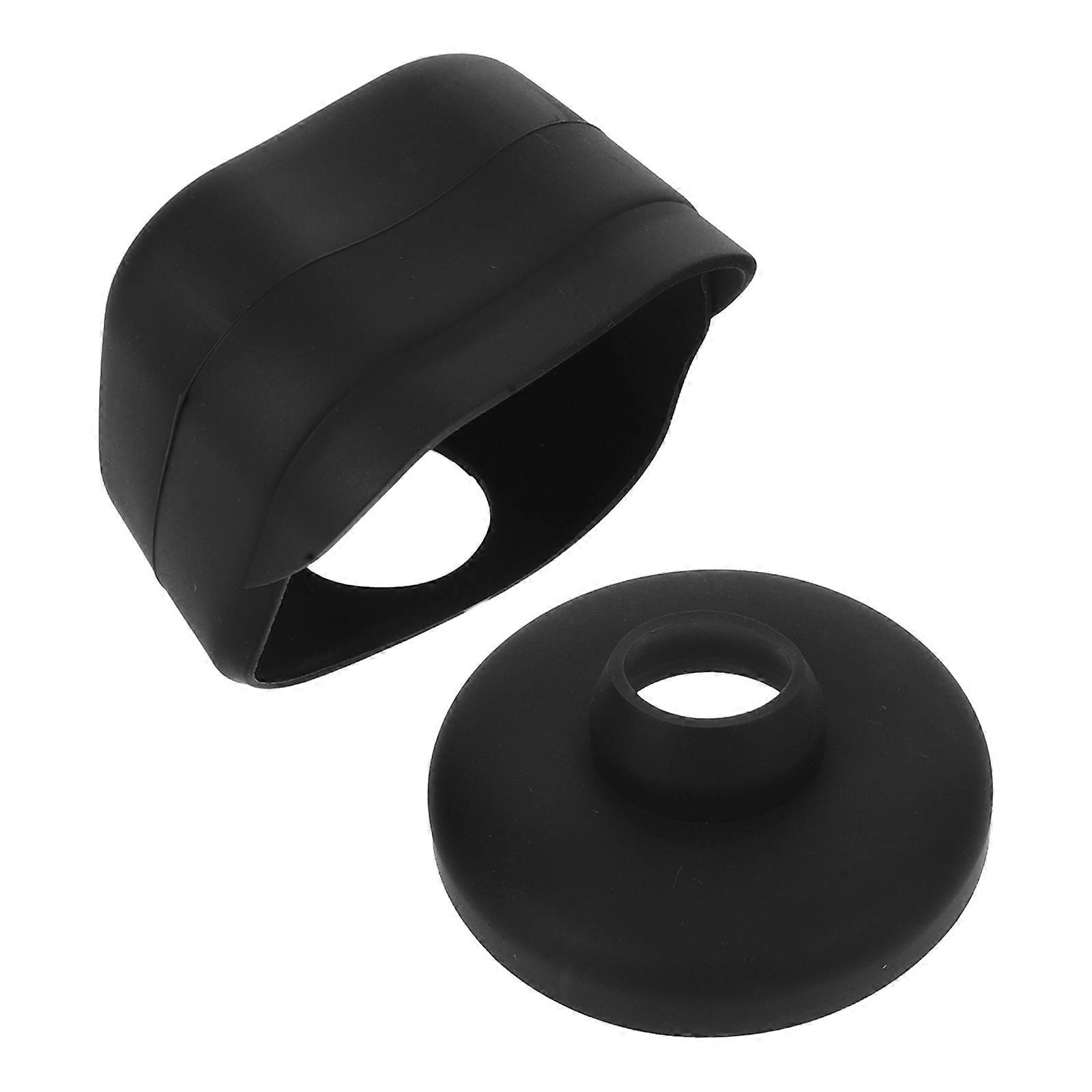 Silicone Camera Case Weatherproof Protector for Outdoor Use 4Sets Black