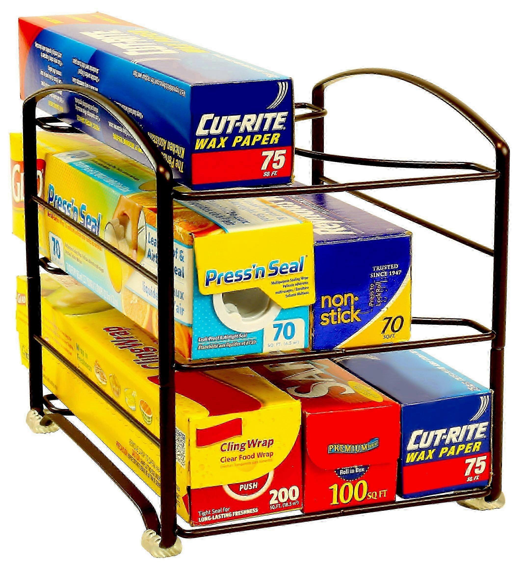 Bronze kitchen cabinet storage rack for organized kitchen spaces 25-26