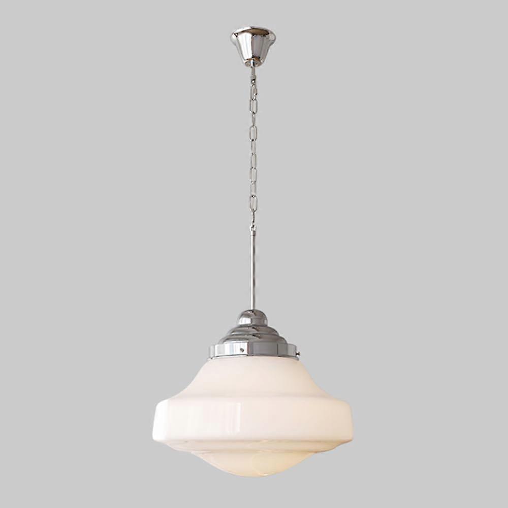 Glass Pendant Light Vintage Geometric Ceiling Fixture for Kitchen Island Adjustable E27 Dimmable