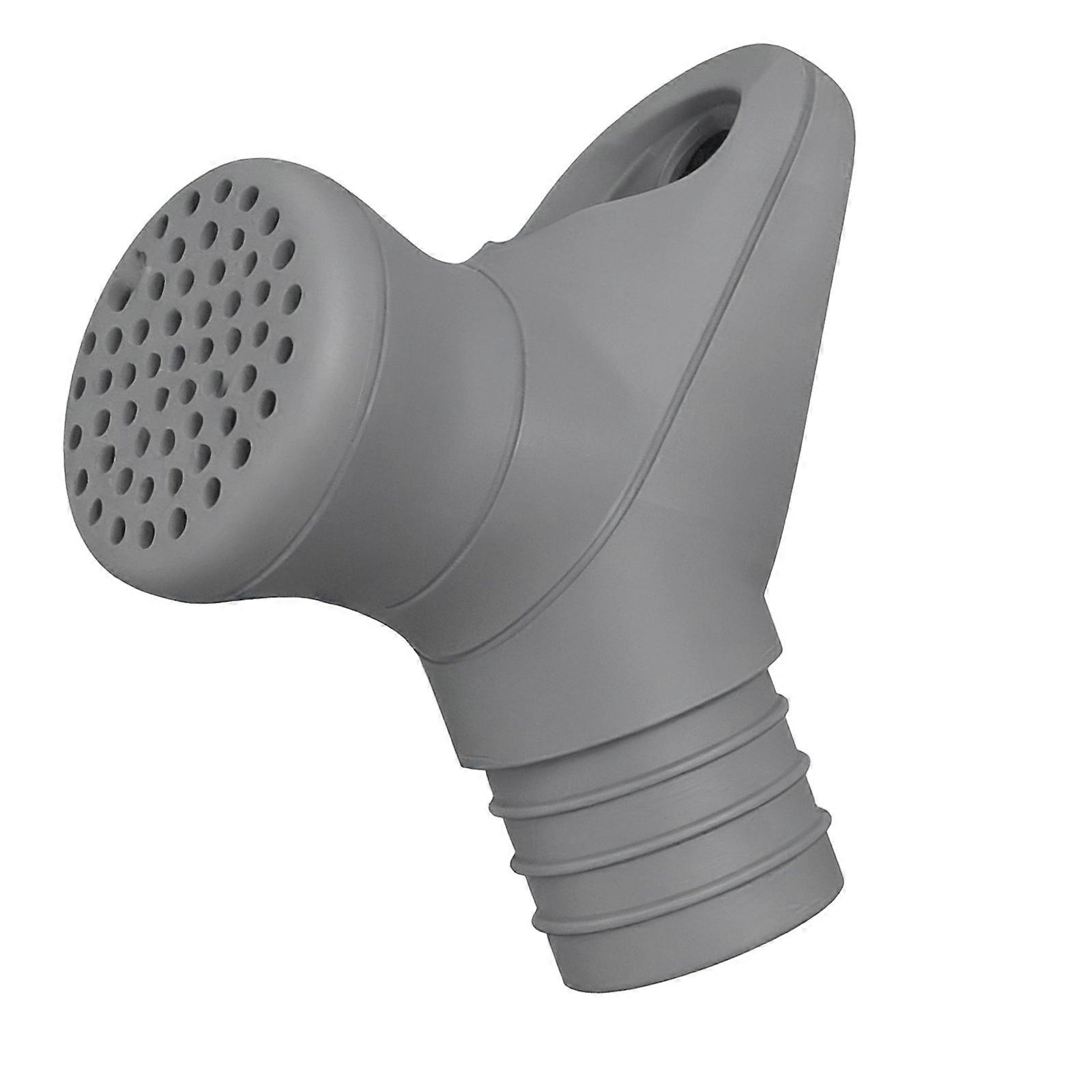 Universal Compatible Sprayer Head Attachment Nozzle For Most Water Bottles Quick Install Design Portable Cleaning  Gray