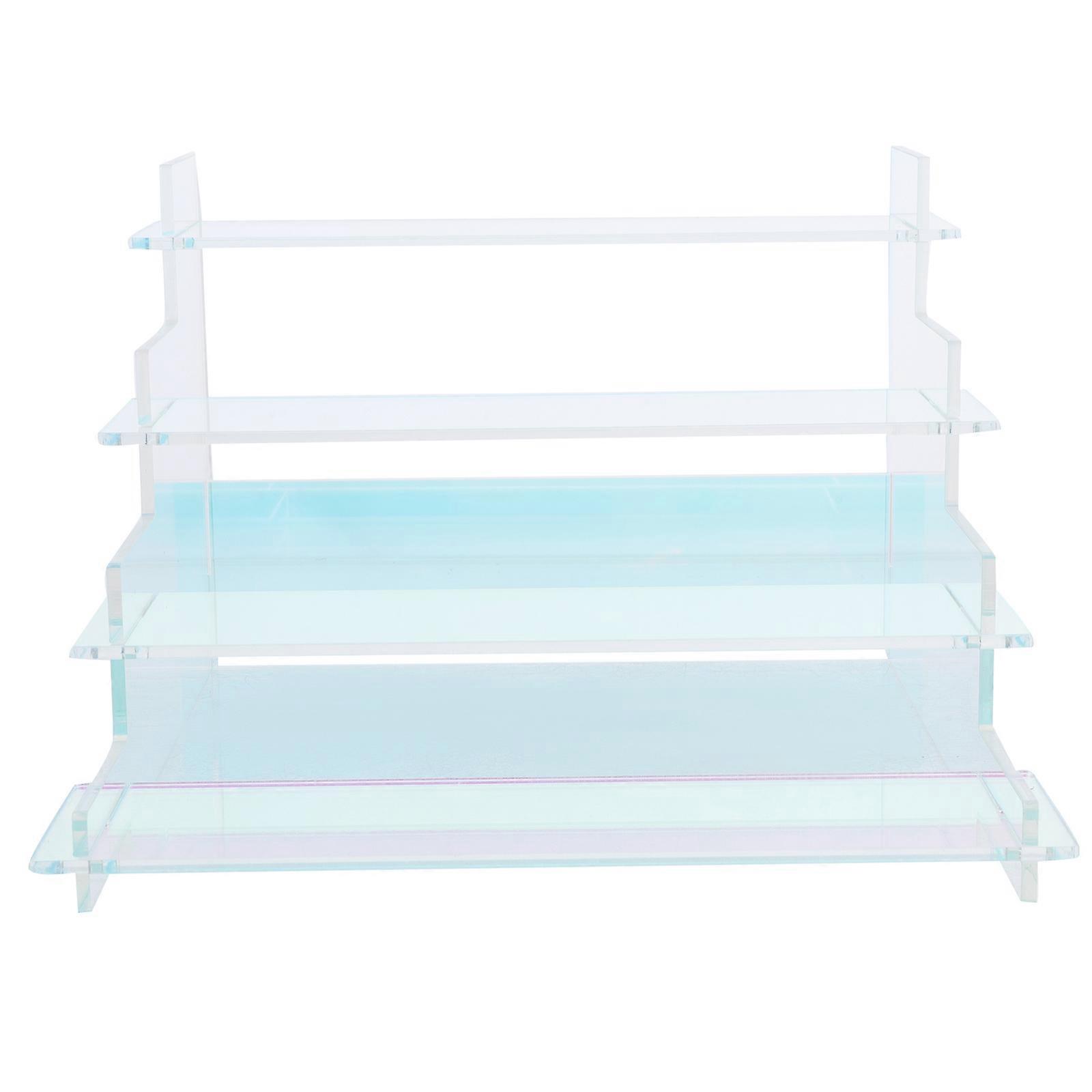 Perfume Organizer Acrylic Riser Shelf for Storage with 4-Layer Design