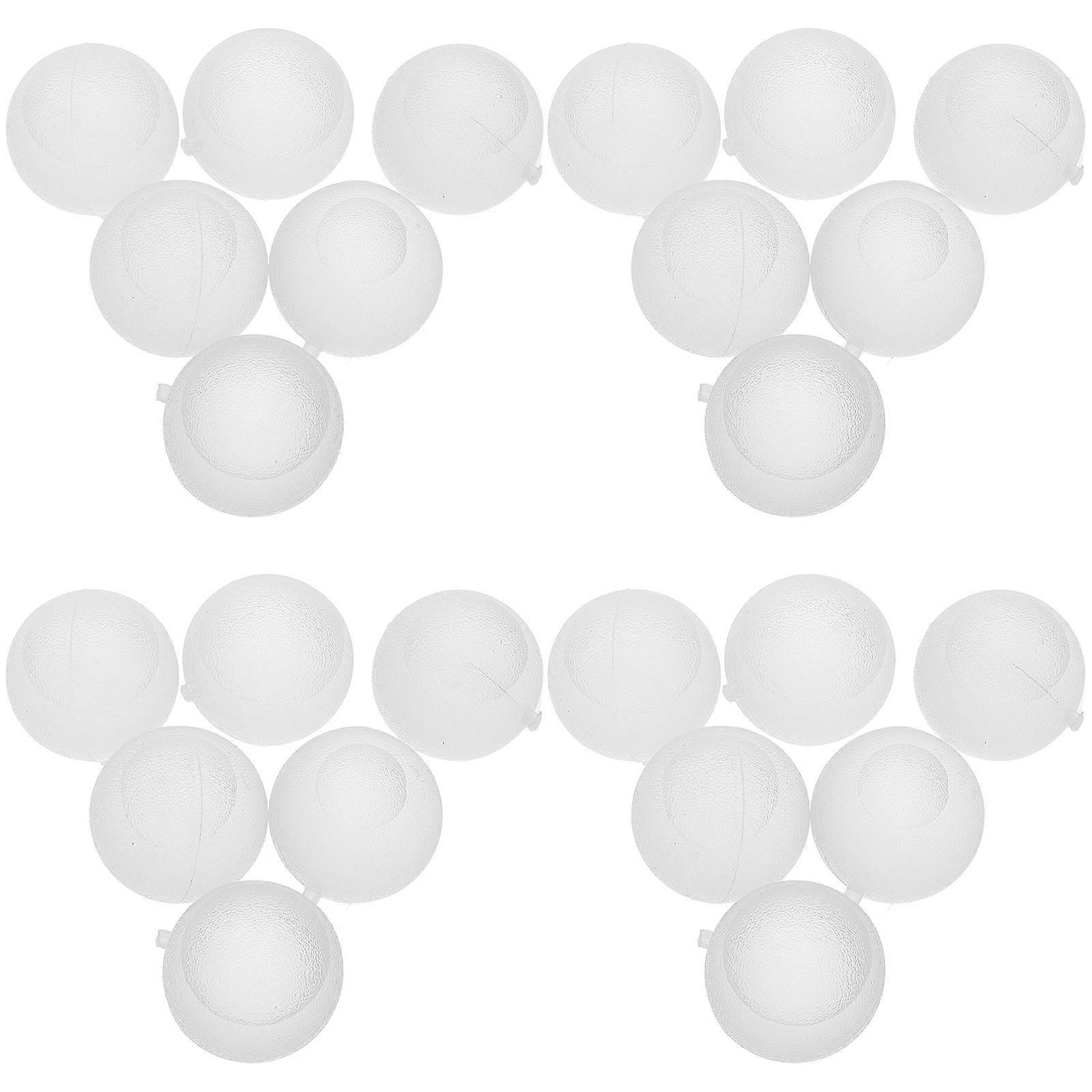 Plastic Ice Cubes Reusable Ice Cubes for Whiskey 24Pcs Beverage Cooling