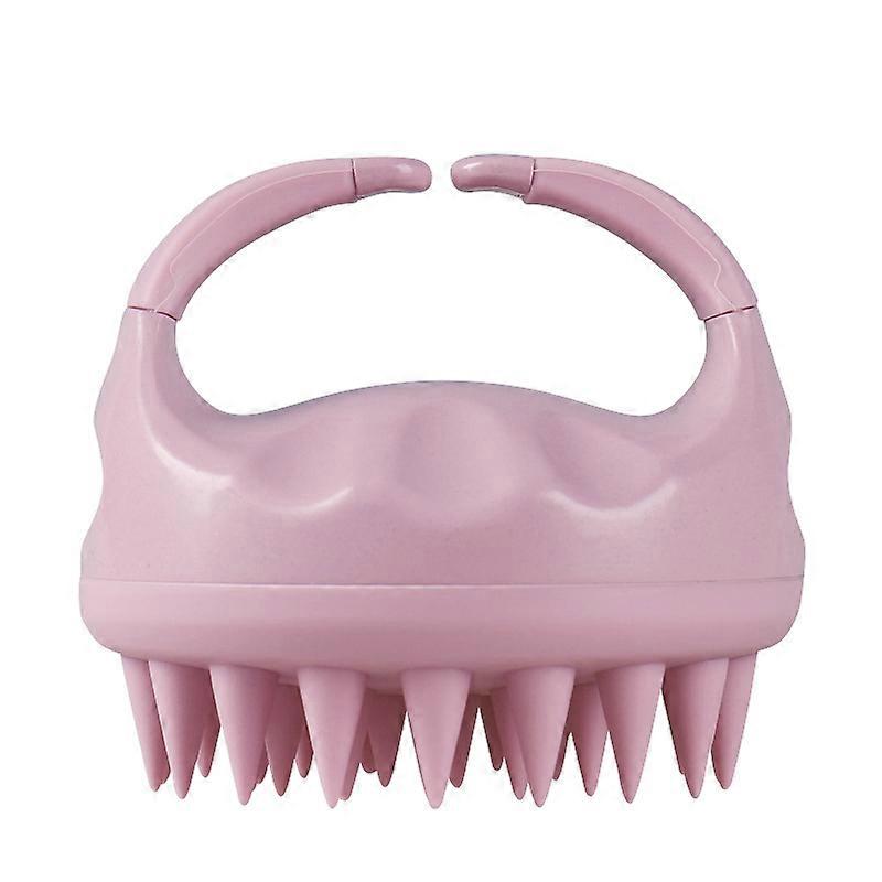 Upgraded version Silicone Shampoo Brcomh Scalp Massage Comb Wheat Straw Biodegradable Silicone Shampoo Brcomh Clean The Scalp