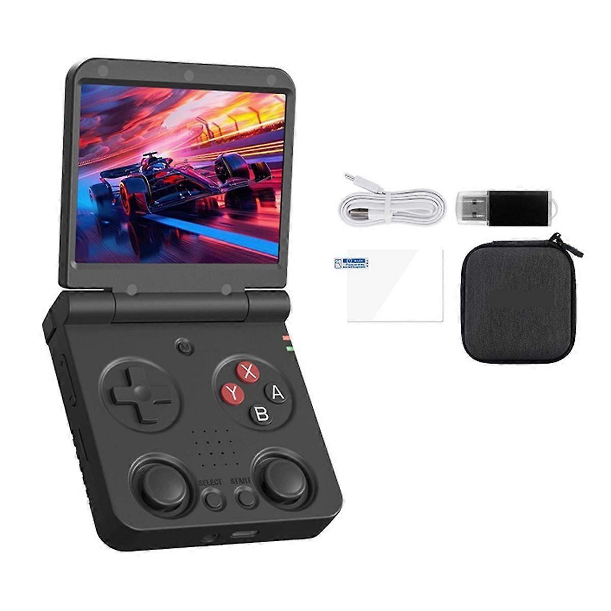 Flip V2 Retro Handheld Game Console 3.5Inch IPS Screen Open Source Handheld Game Console -Compatible