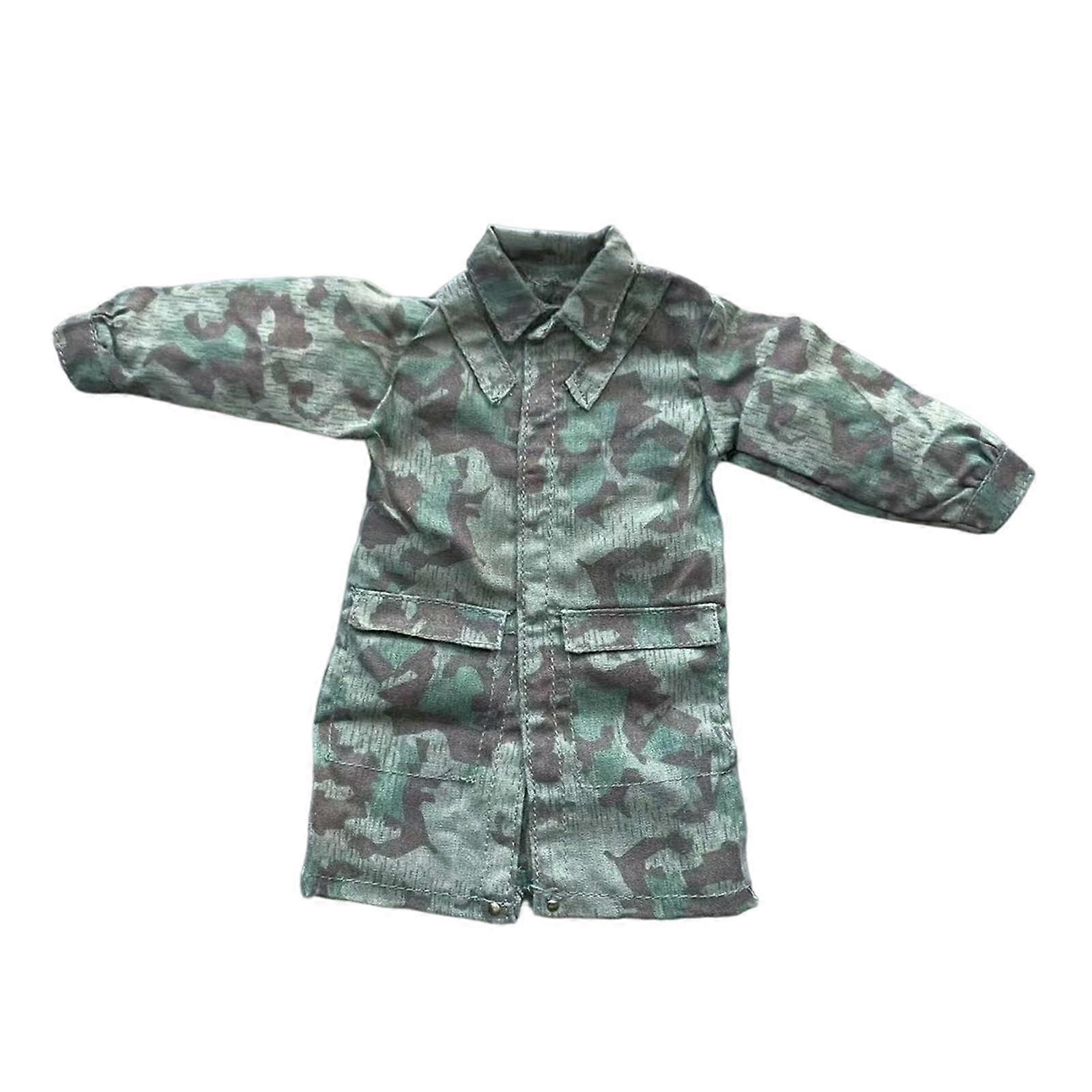 1/6 Outer Jacket Action Figure Uniform Top Stylish Cosplay Casual Mini Long