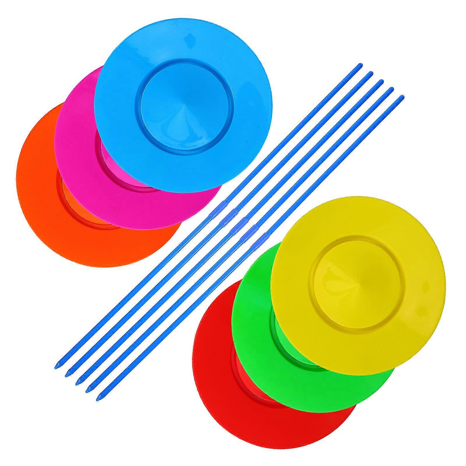 Children Training Stick Set Spinning Plates for Circus 1Set