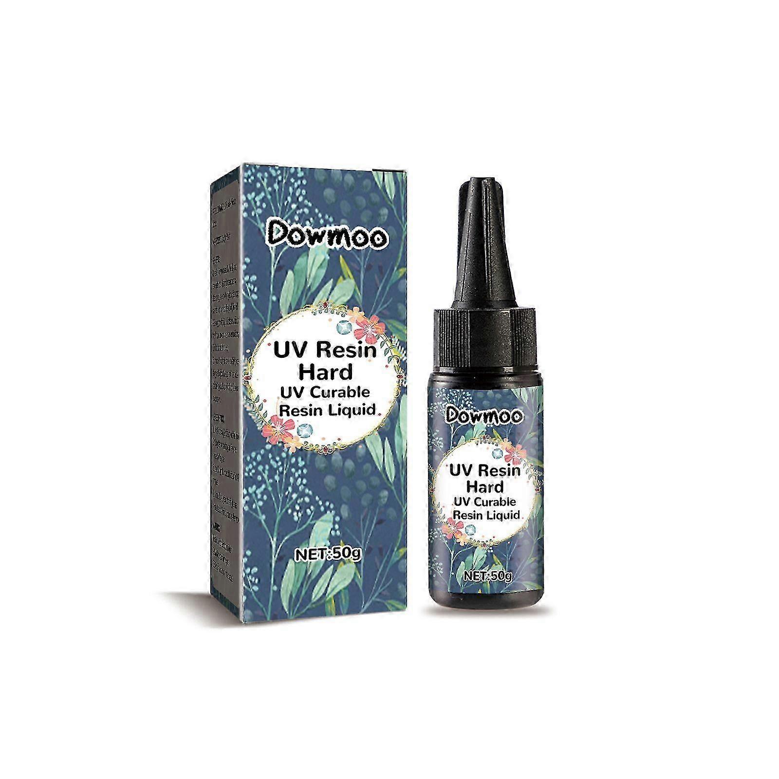 DIY UV Resin Drops - Fast Curing, Crystal Clear, Eco-Friendly for Crafts & Decorations