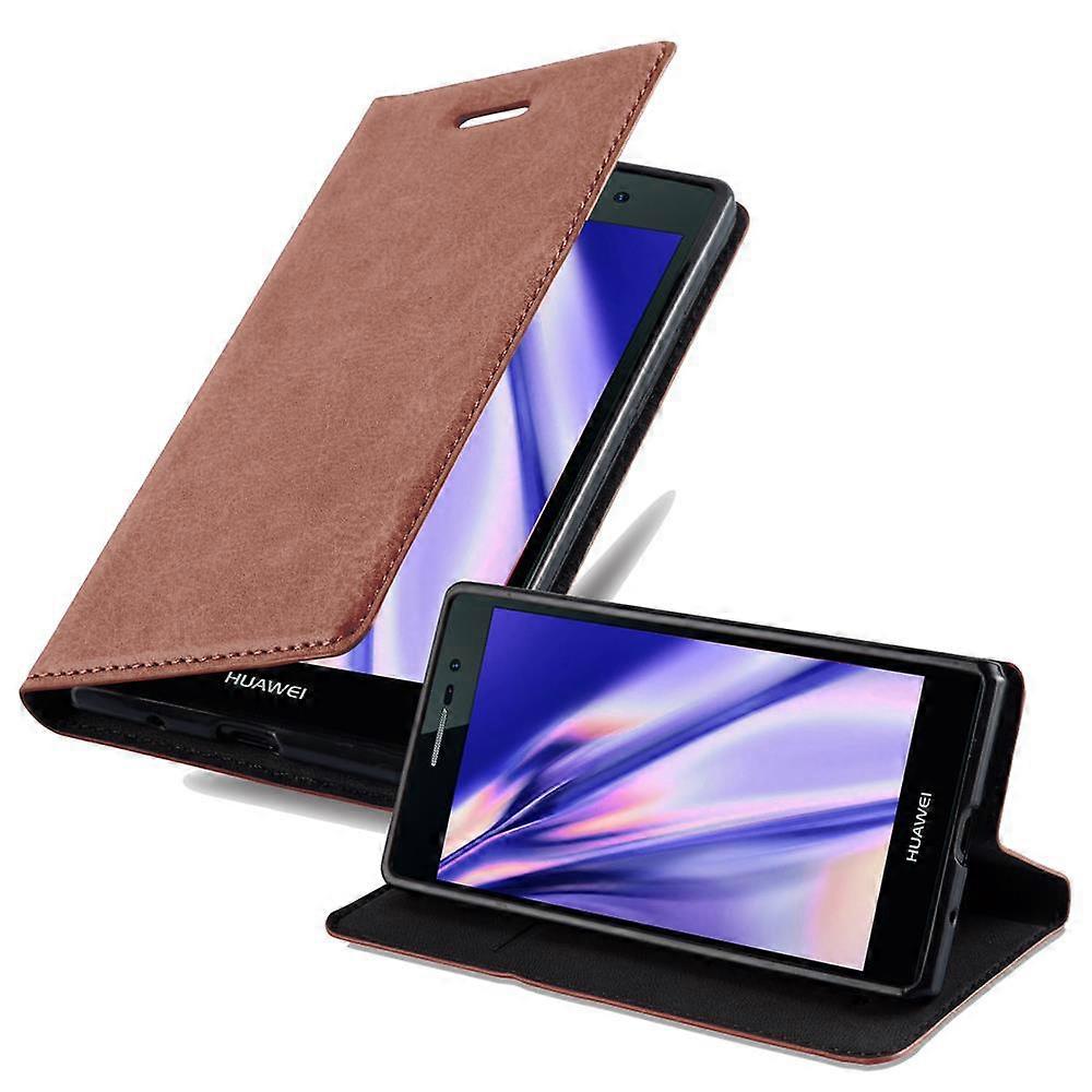 Huawei ASCEND P7 Case - Protective Case with Stand Function and Card Slot
