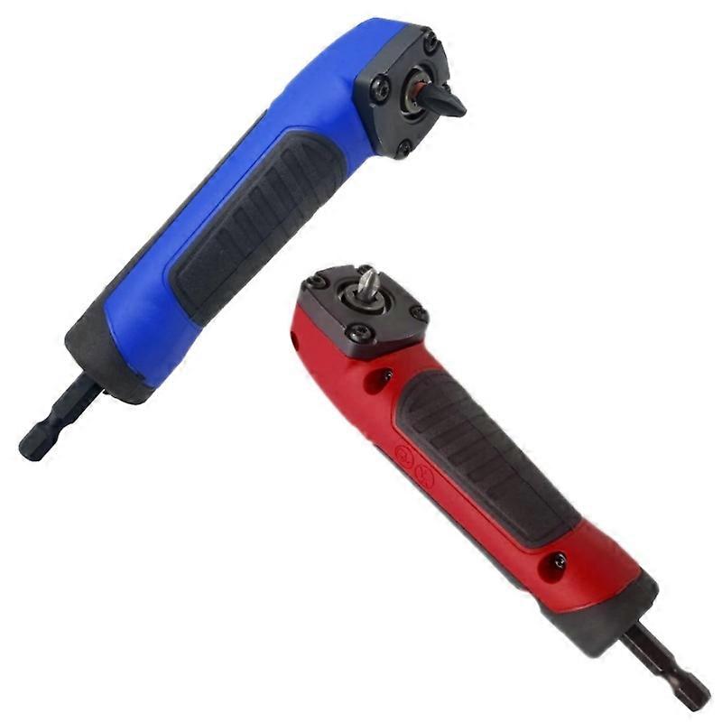 90 Degree Right Angle Drill Adapter Screwdriver Bit Holder Impact Driver Extension for Tight Corner Space