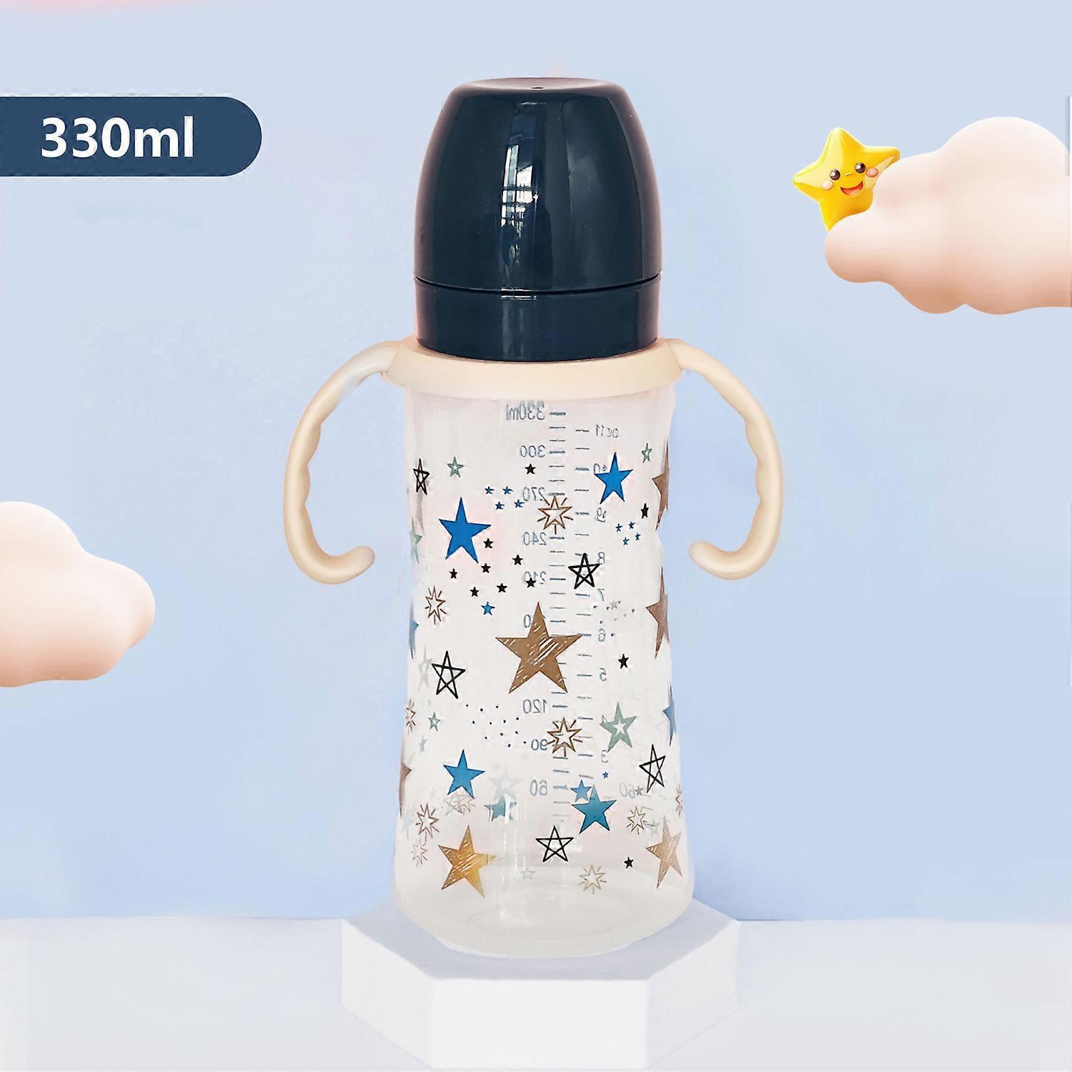 330 baby bottle with handle, easy to clean, feeding accessory for children, suitable for various occasions