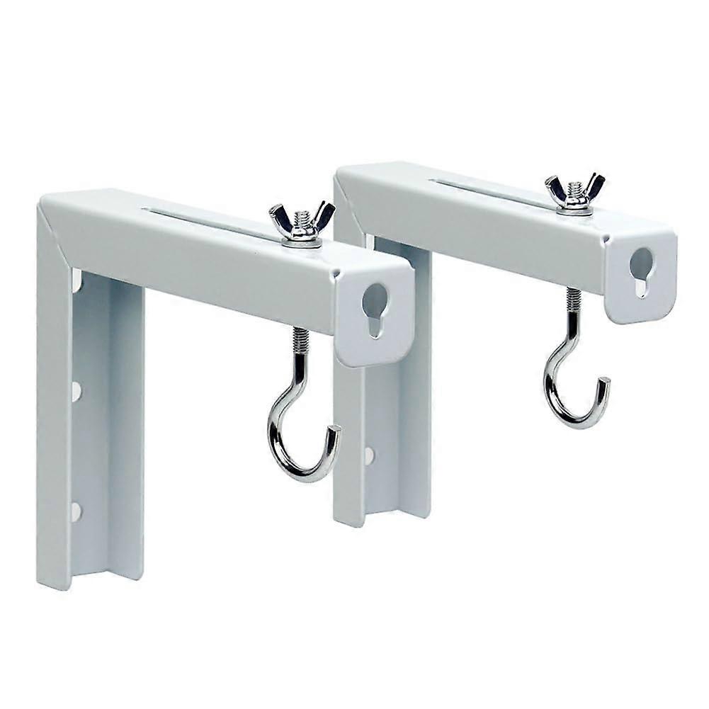 Projector Curtain Hanger 2Pcs  Projector Screen LBracket Mount  Mounting Hanger Holder  Adjustable Extension Mount