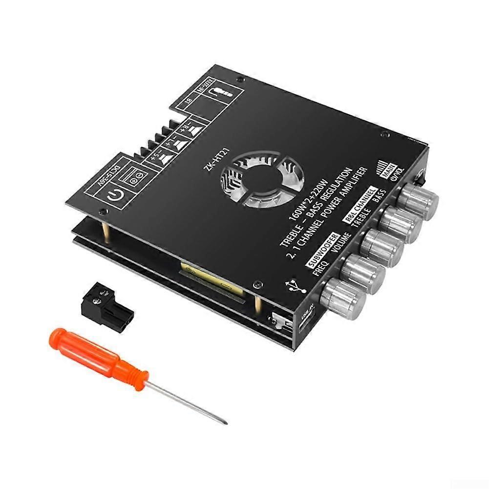 2.1 Channel Digital Power Audio Speaker Module DC 1536V Input 2x160W+220W Output