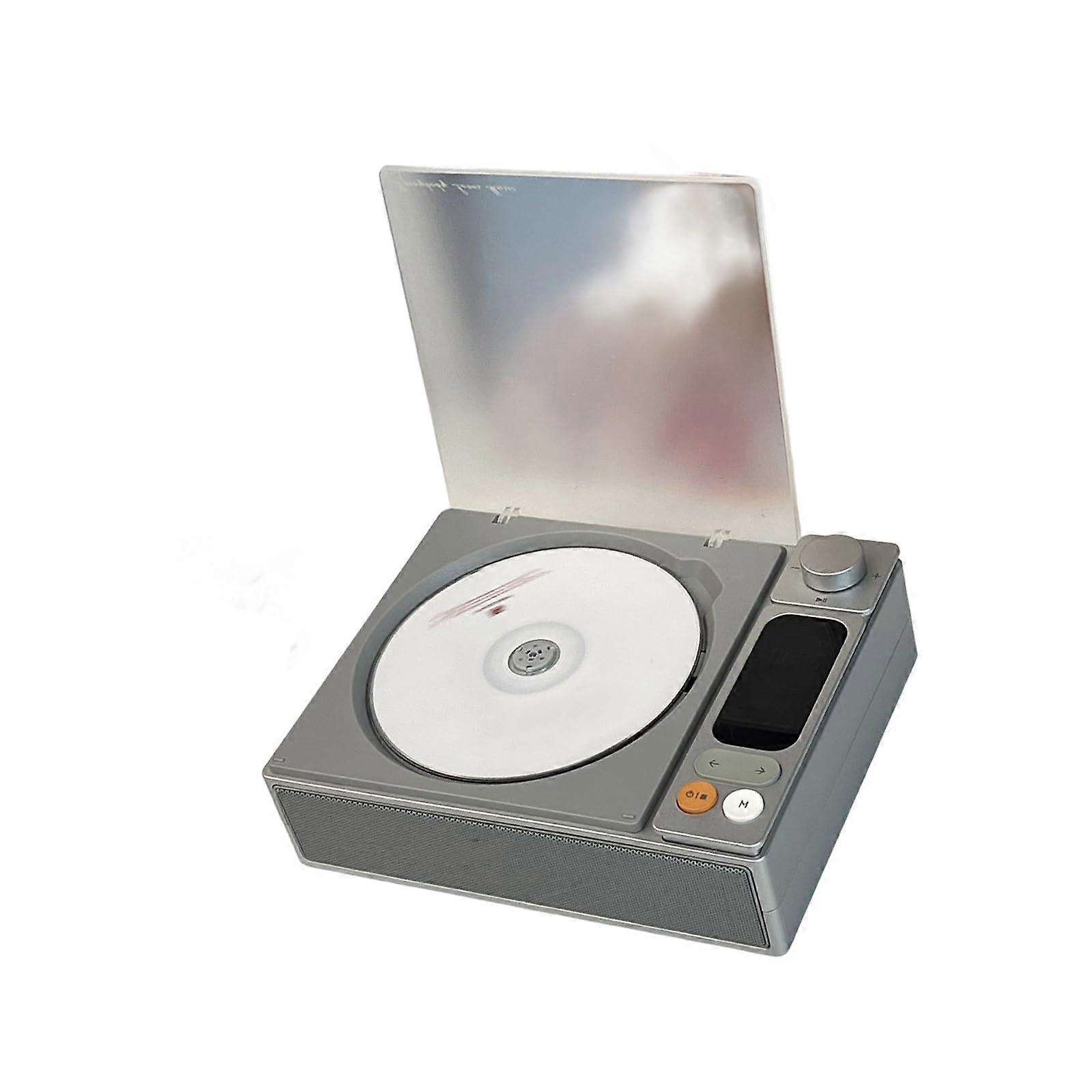 Portable HiFi Music Player With MultiFormat Support And BuiltIn Speakers, ABS Design For Travel, CD Compatible