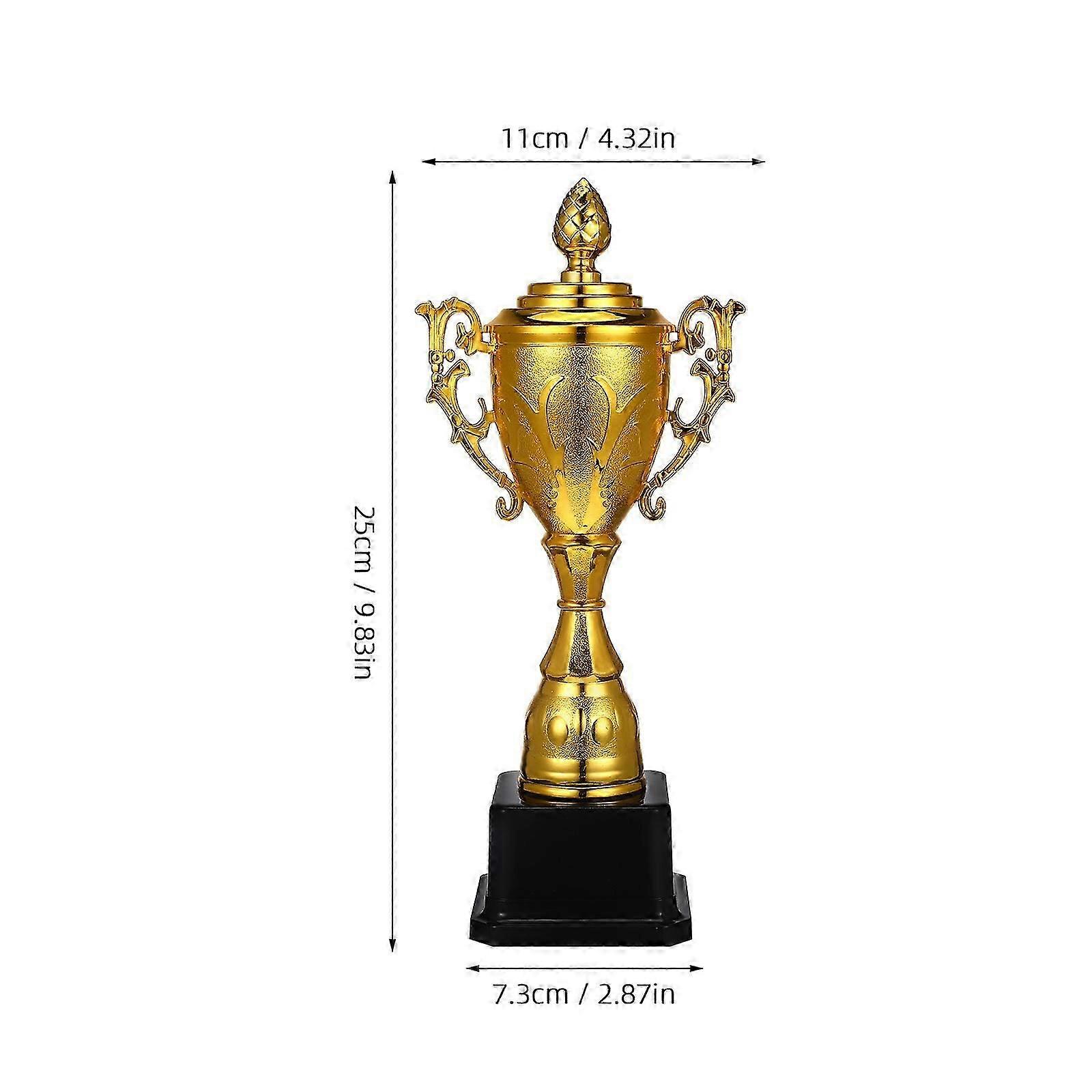 Competition Trophy Award Portable Plastic Trophy Prop Honor Award Trophy