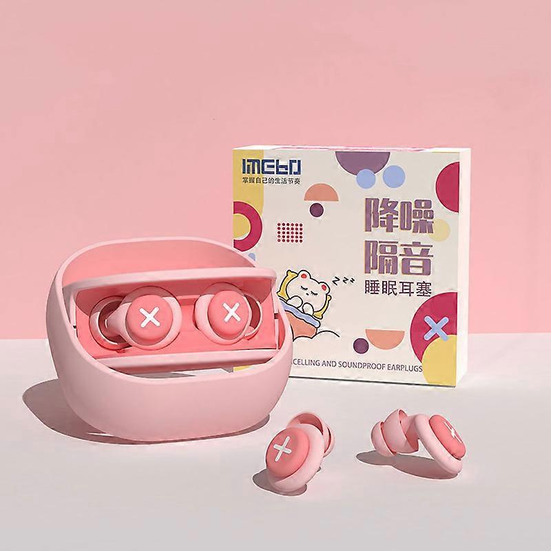 Noise earplugs 3 Layer Filter Earplugs for Sleep Noise Cancelling Silicone Sound Insulation EarPlug with Case Anti-noise Earplug