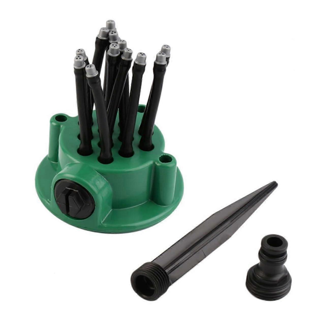 360 Degree Automatic Garden Sprinkler with Adjustable Watering Patterns for Efficient Lawn Irrigation