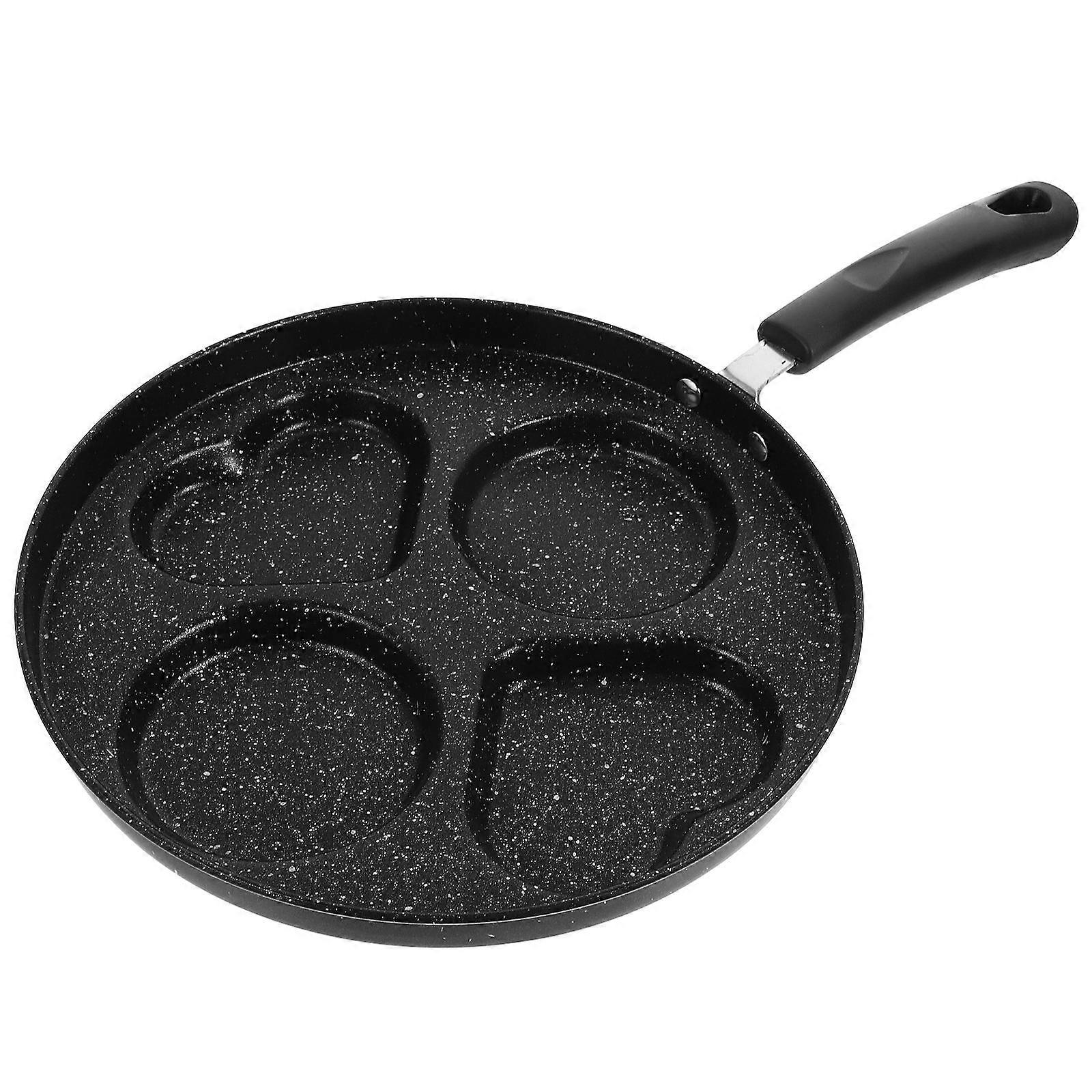 Kitchen Use Frying Pan Iron Non-Stick Pan with Heart Shape Design