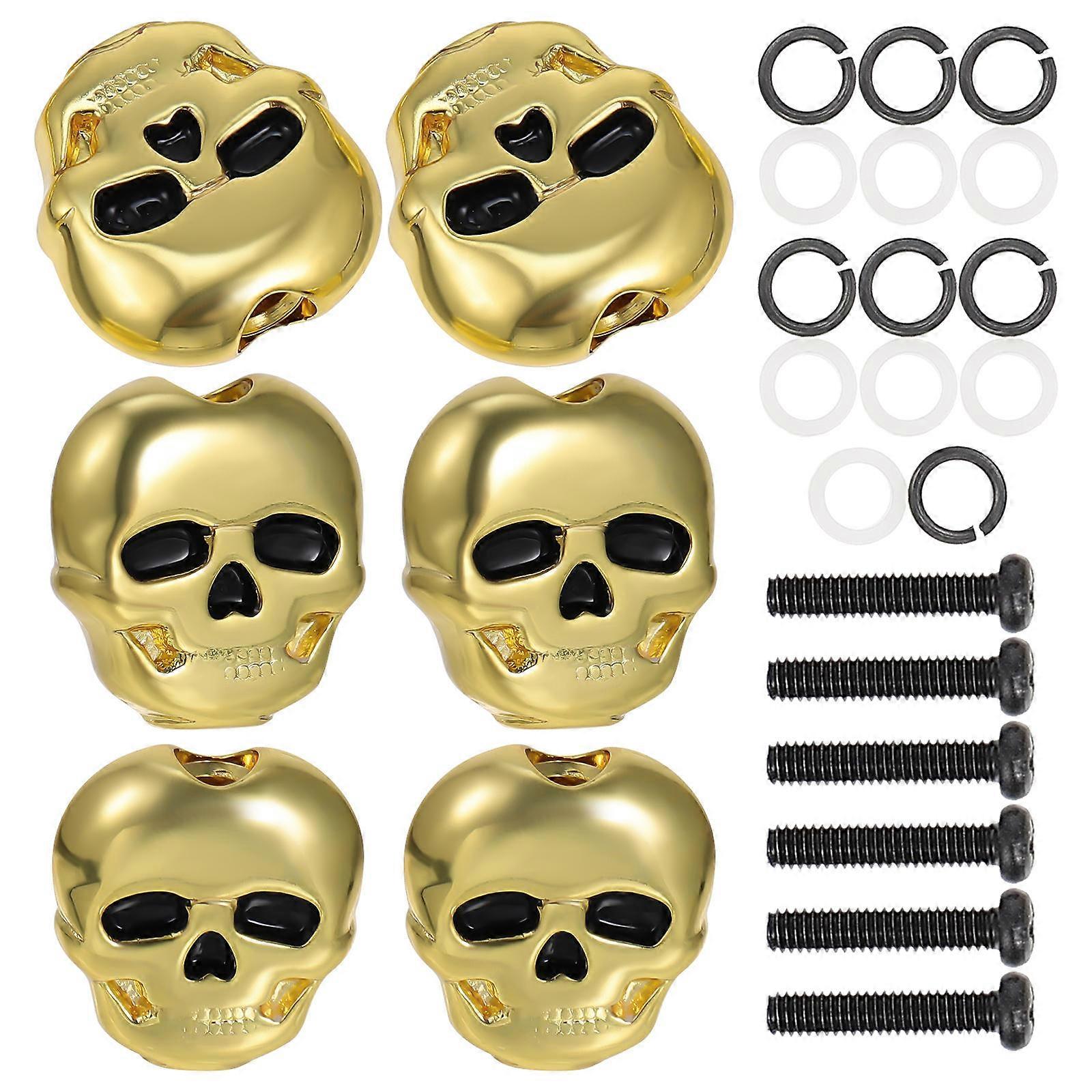 Guitar Accessories Tuning Pegs Lightweight 6Pcs for String Fixing