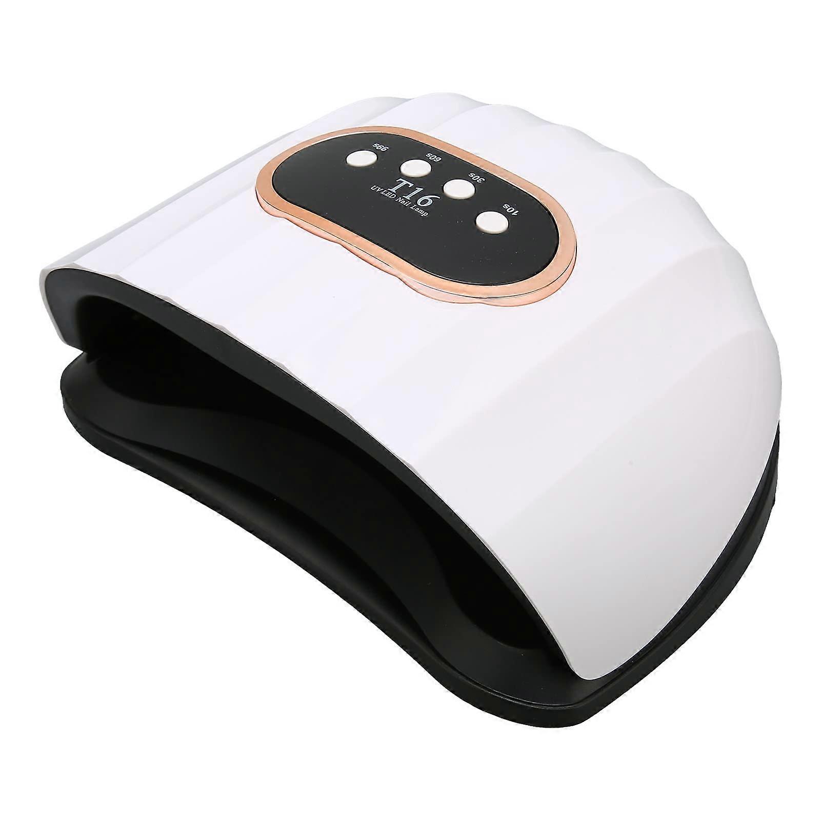 258W UV LED Nail Lamp with Infrared Sensor, Large Display Timer, Removable Base for Gel Nails