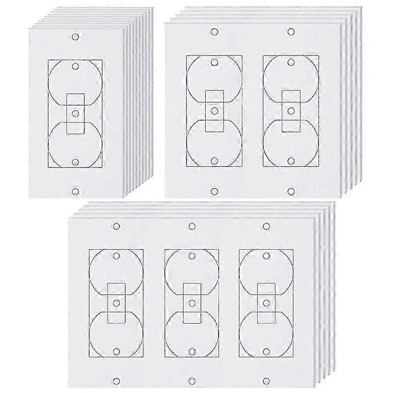 20Pcs Electrical Outlet Insulation Pads, Wall Switch Insulators for Energy Saving