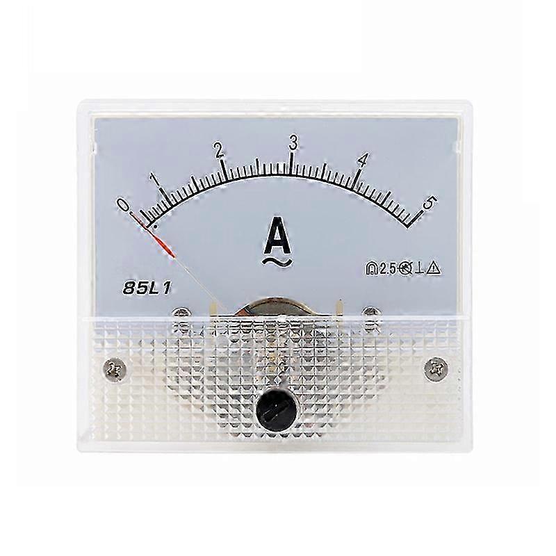 85L1 AC Panel Meter Analog Panel Ammeter Dial Current Gauge Pointer Ammeter 2025