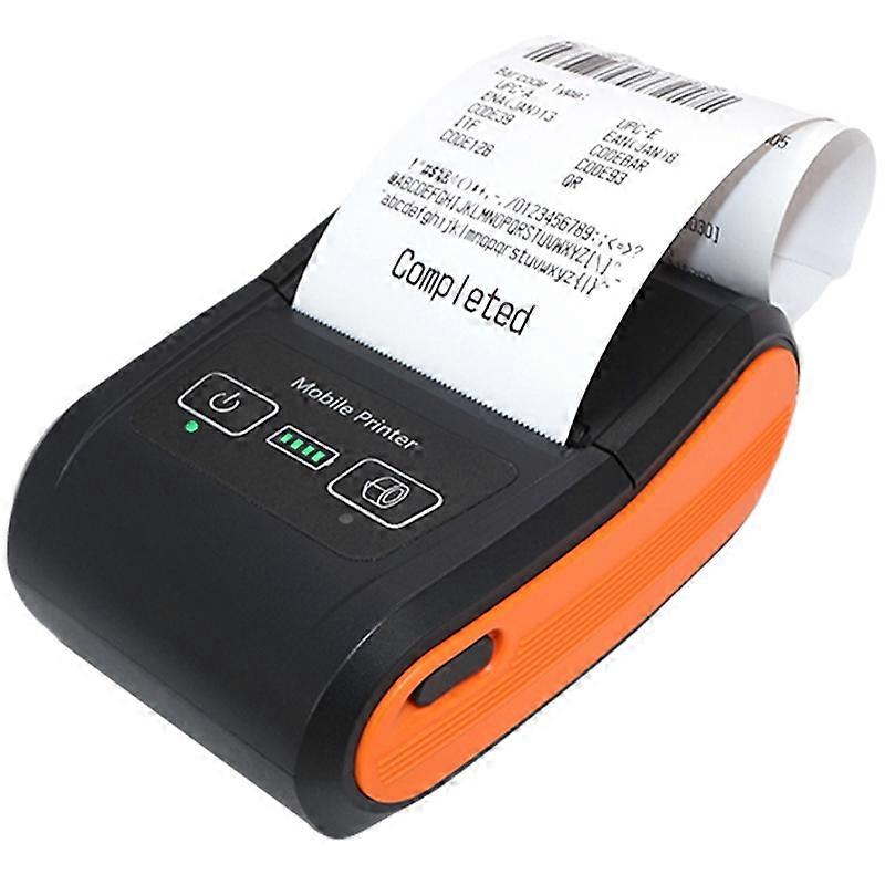 H22 Mini Size Thermal Receipt Printer Inkless Printing Tool with 80mm/s Print Speed