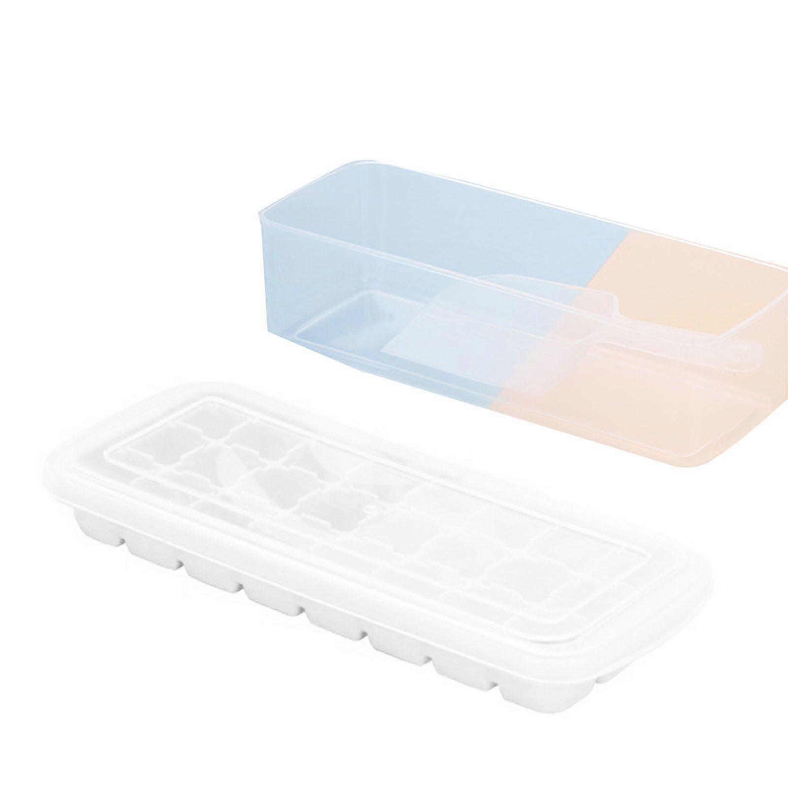 Double-layer Ice Cube Trays Reusable Large Capacity Ice Cube Mold BPA Free