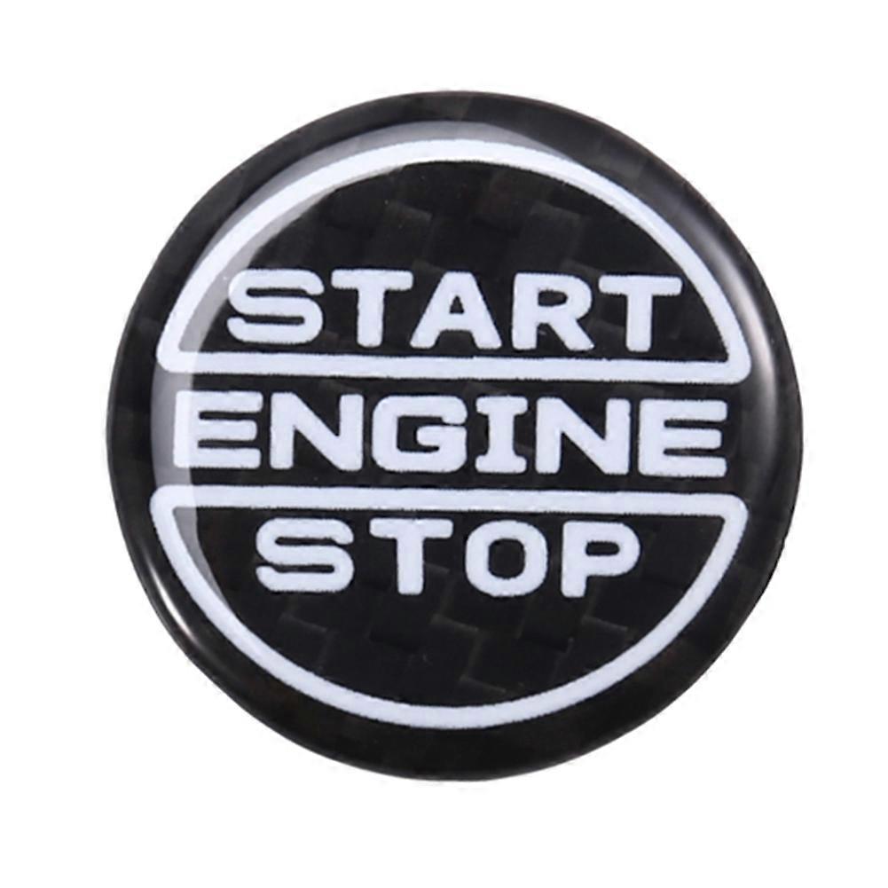 Car Start Engine Stop Button Button Panel Trim for Black