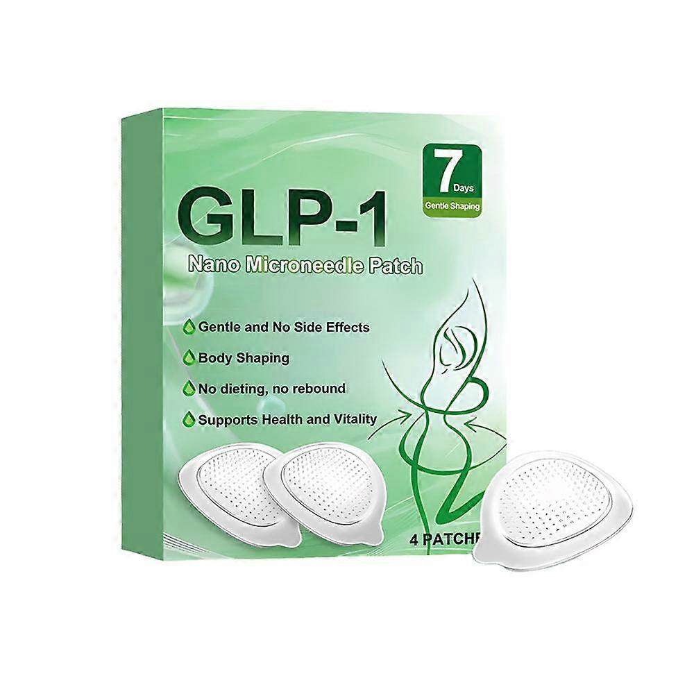 Slimming Microneedle Patch 4pcs Nano Technology for Metabolism Fat Loss