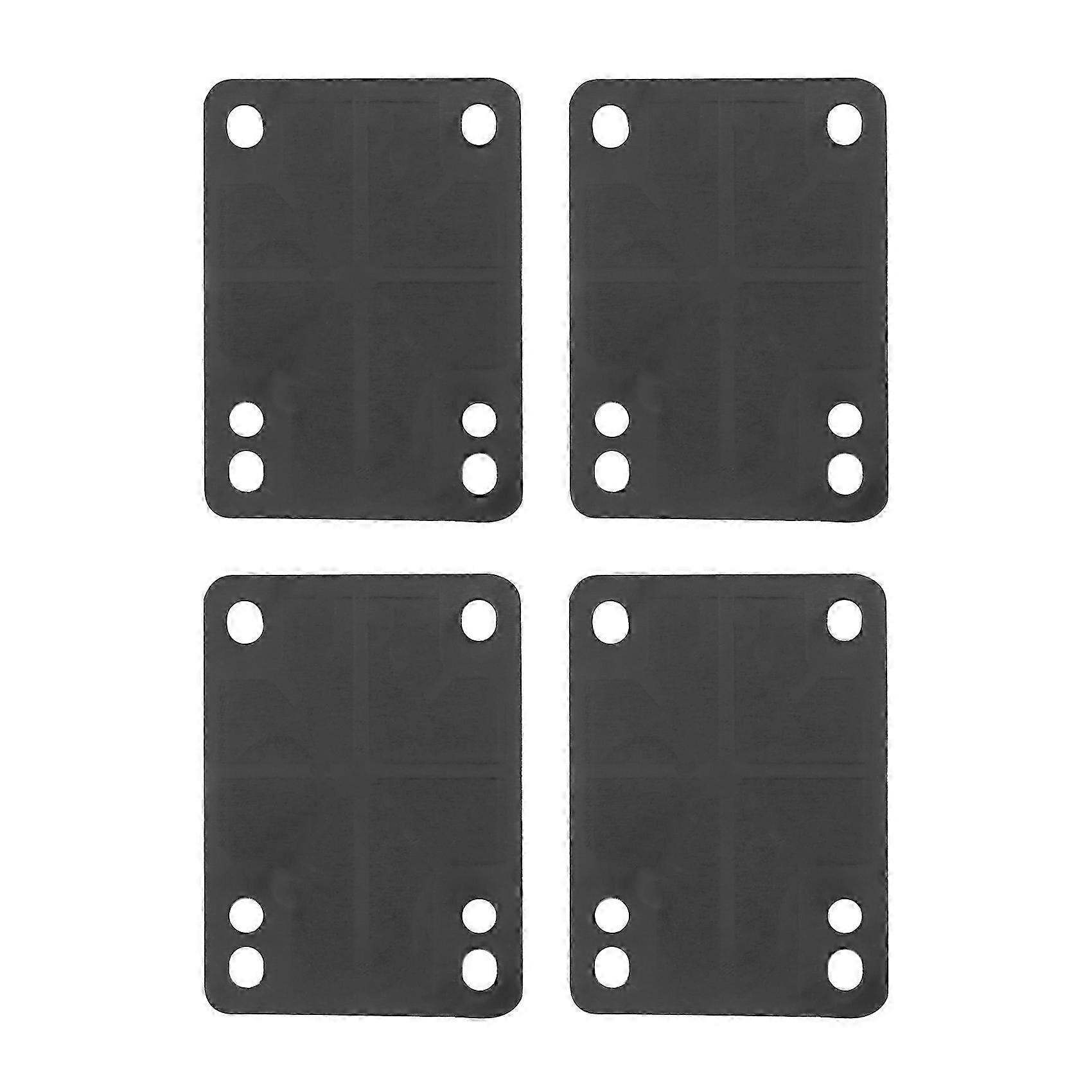 Rubber Skateboard Riser Pad 1/8 3Mm Pack Of 4