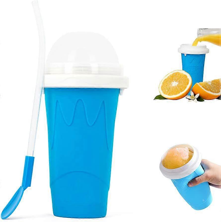 Slushie Cup, Magic Quick Frozen Smoothies Cup Cooling Cup Double Layer