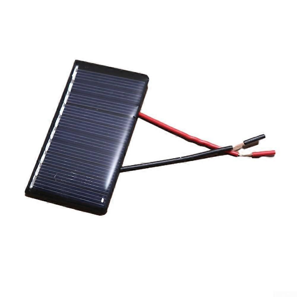 Solar Panel 5V 60mA  Efficiency for DIY Projects and Battery Charging 1pcs