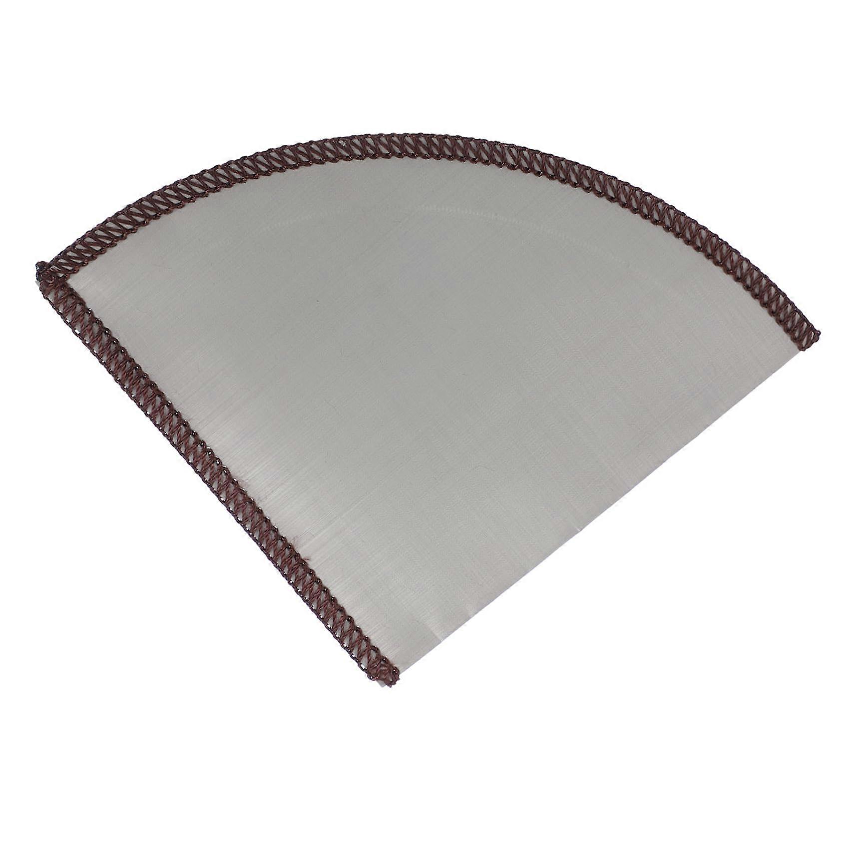 Stainless Steel Coffee Filter Cone Shaped Reusable Dripper for Home and Office Efficient Filtering