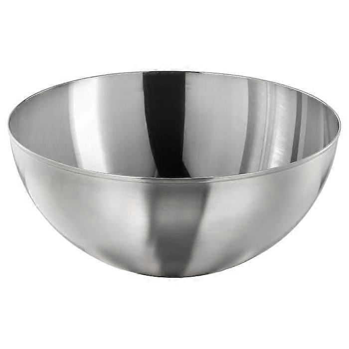 20cm Stainless Steel Serving Bowl with Wide Shallow Design, RustResistant MultiUse Tableware
